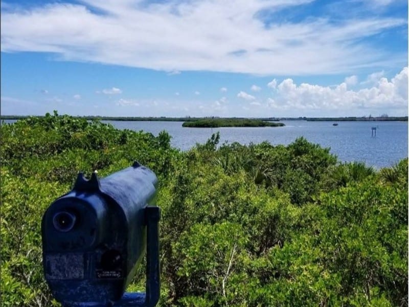 The historic Pelican Island National Wildlife Refuge