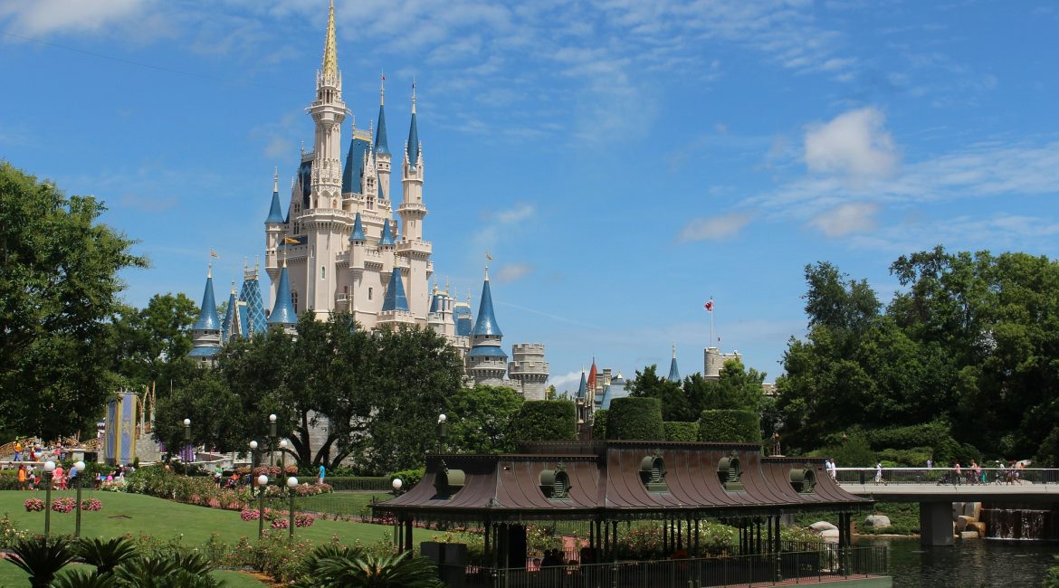 Castle at Disney World in Orlando, FL