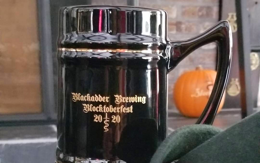 blackadder beer stein