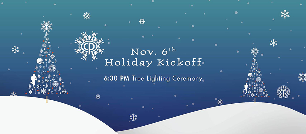 tree lighting at celebration pointe