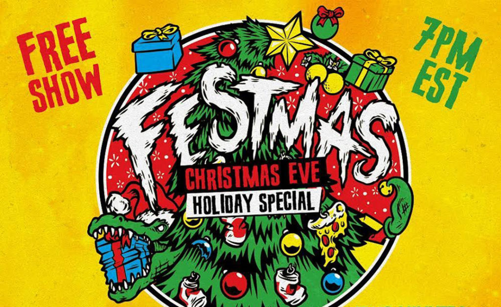 the fest Christmas virtual concert flyer