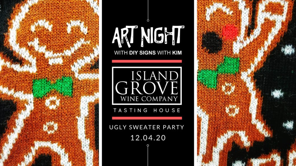 ugly sweater art night