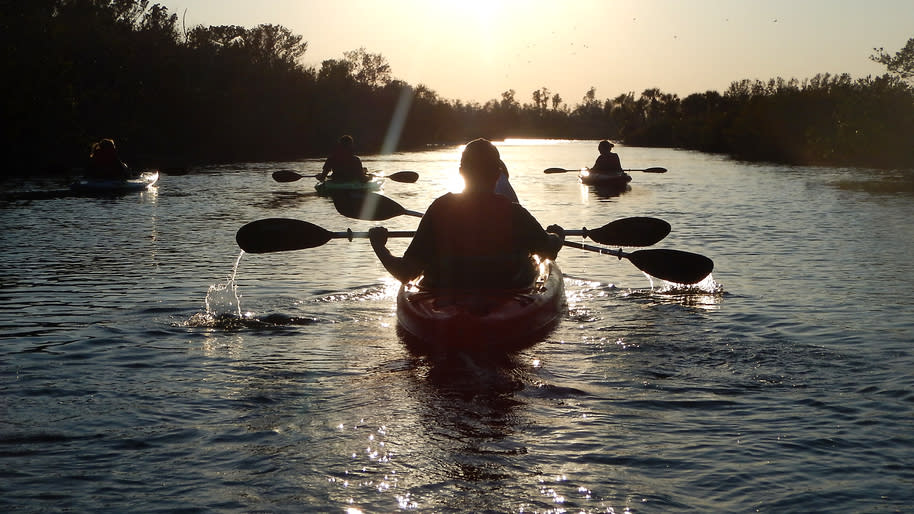 Full Moon Paddle Tour on the Santa Fe River