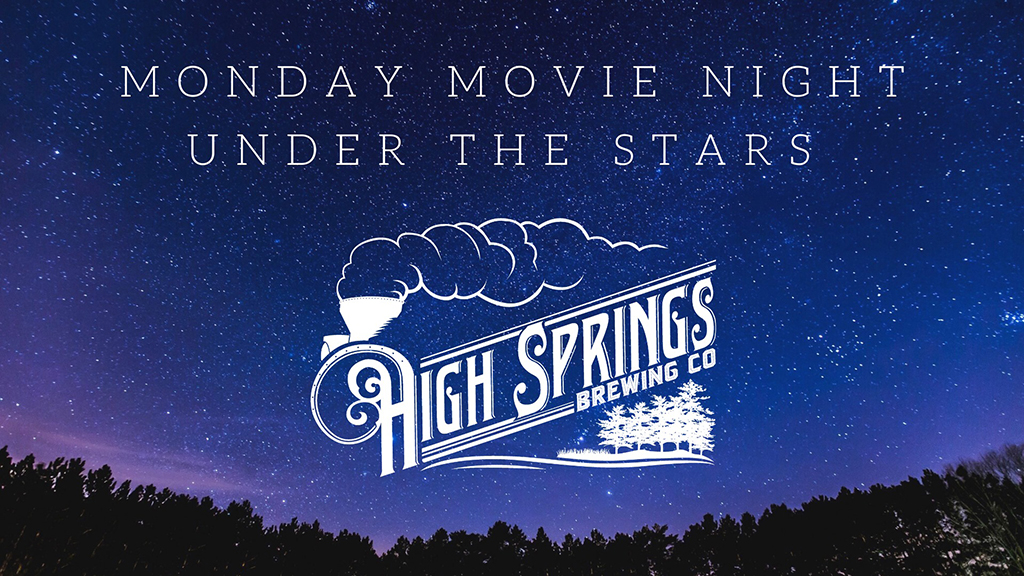 movie night at high springs brewing company