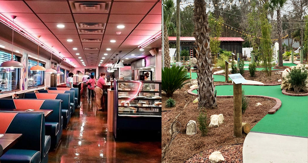 pink flamingo diner