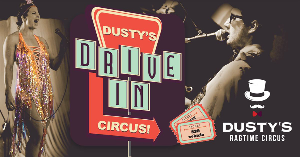 dusty's drive in circus