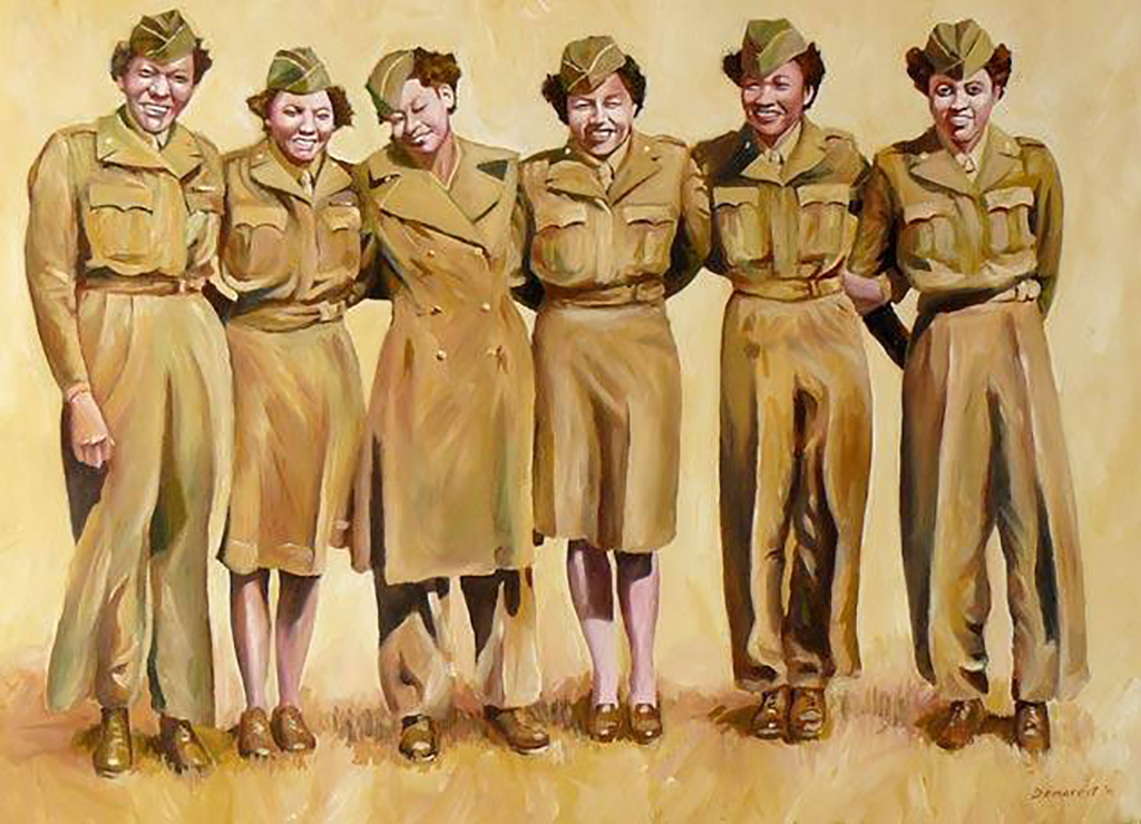 wwii female soldiers