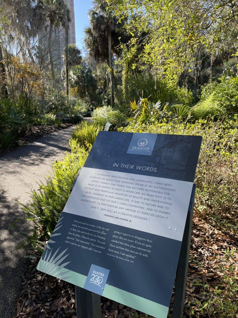 Walk in the Footsteps Exhibit Board