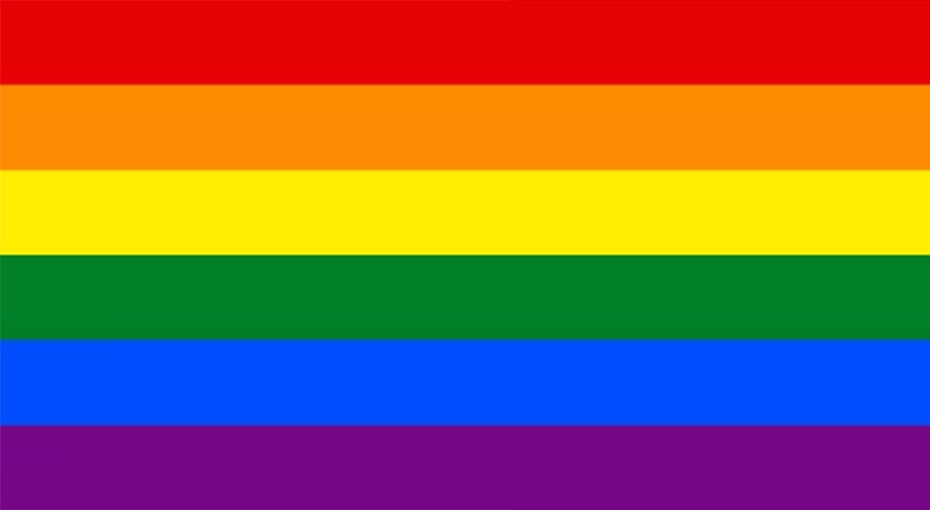 pride flag colors