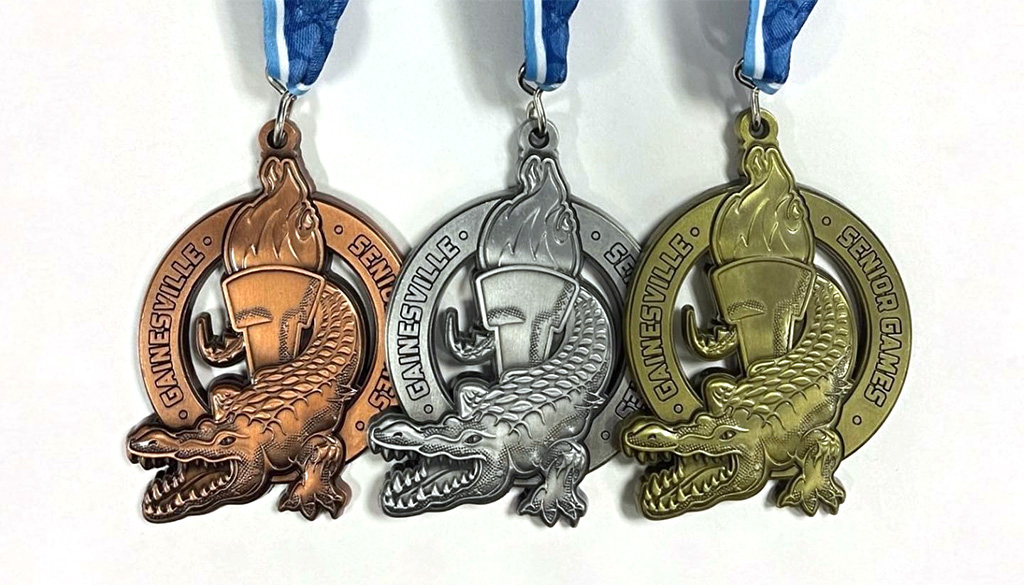 gainesville senior games medals