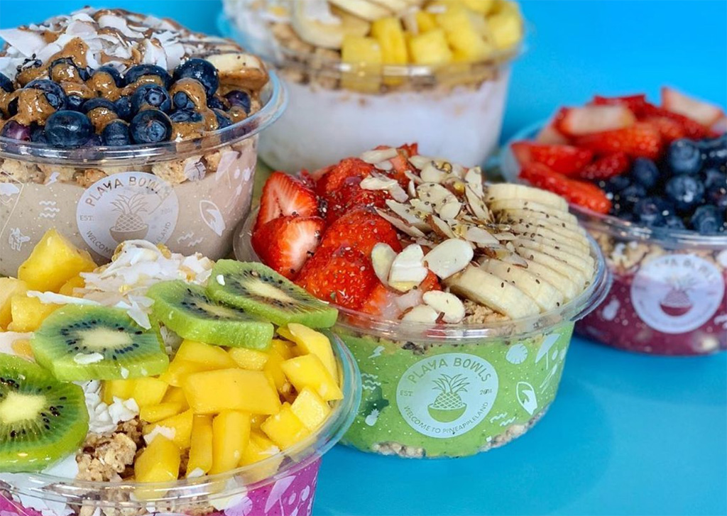 acai bowls from playa bowls